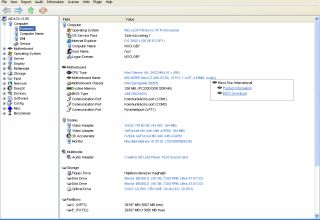 screenshot: AIDA32
