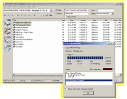 screenshot: Exact Audio Copy