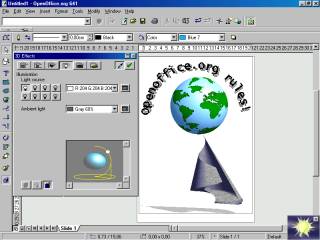 screenshot: OpenOffice.org