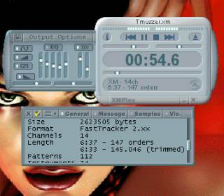 screenshot: XMPlay