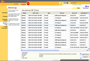 screenshot: ZoneAlarm